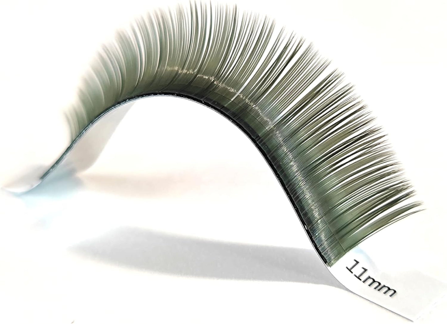 Eyelash Extensions Flat Color (Gurege MIX) J/C/CC/D Curl 0.15mm (8-13mm) (C Curl, 10/11mm)