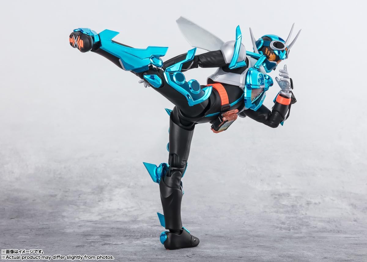BANDAI SPIRITS S.H. Figuarts Kamen Rider Gatchard Steam Hopper (First-Press Production), Approx. 5.9 inches (150 mm), PVC & ABS, Pre-painted Action Figure