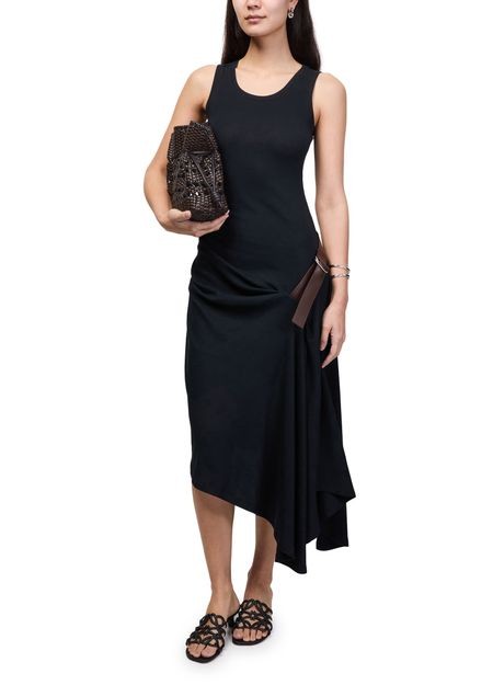 LOEWE Medium Flamenco woven nappa leather clutch - Image 6