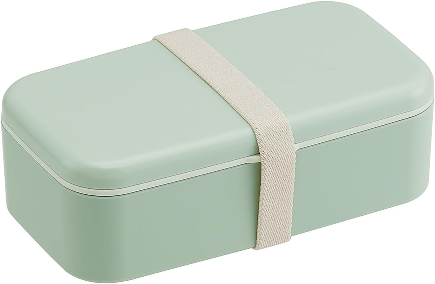 Skater Biomass Bento Box with Chopsticks, Lunch Box, 20.3 fl oz (600 ml), Lunch Belt Included, Dishwasher Safe, Microwave Safe, Made in Japan, Sepia Green PLB6HB