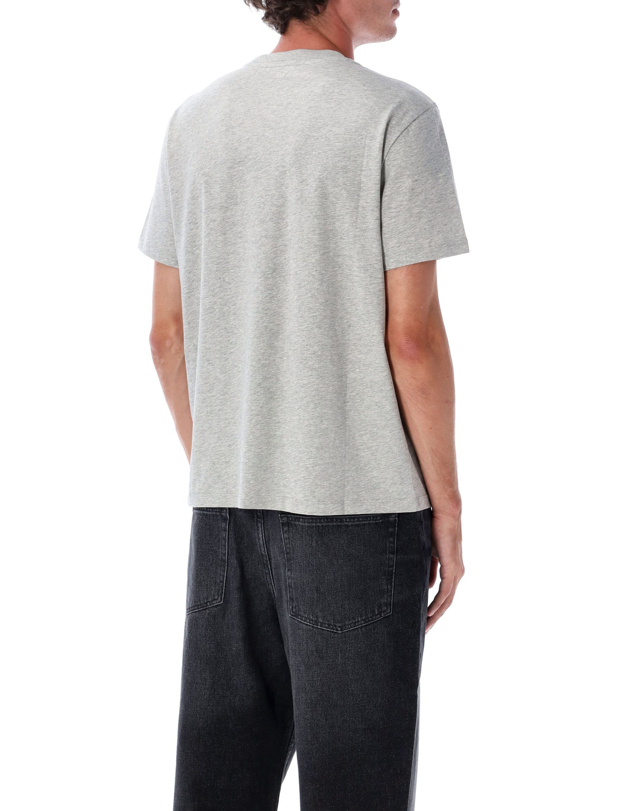 Ami アミパリTシャツとポロスグレー - Image 6
