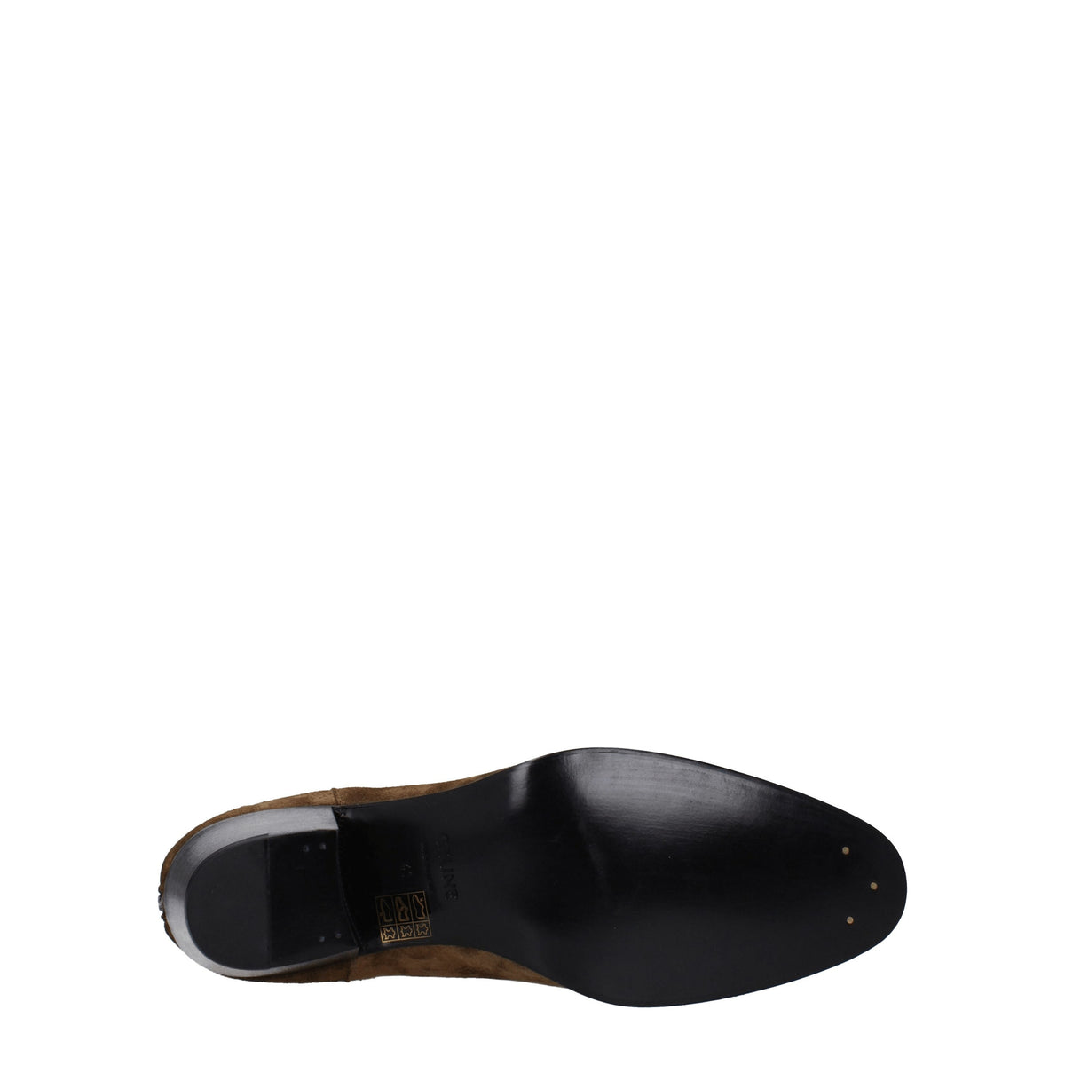 Celine セリーヌアンクルブーツアイザックメンズスエードブラウン/モル - Image 6