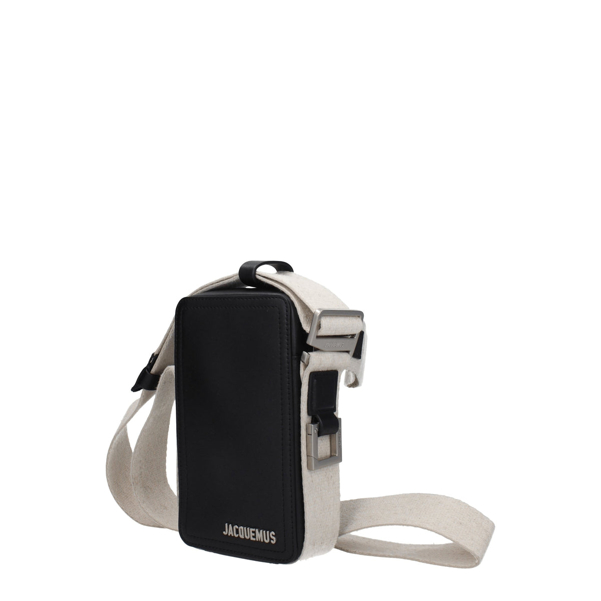 Jacquemus ジャックエマスのショルダーバッグcuerda垂直革の革の黒 - Image 6