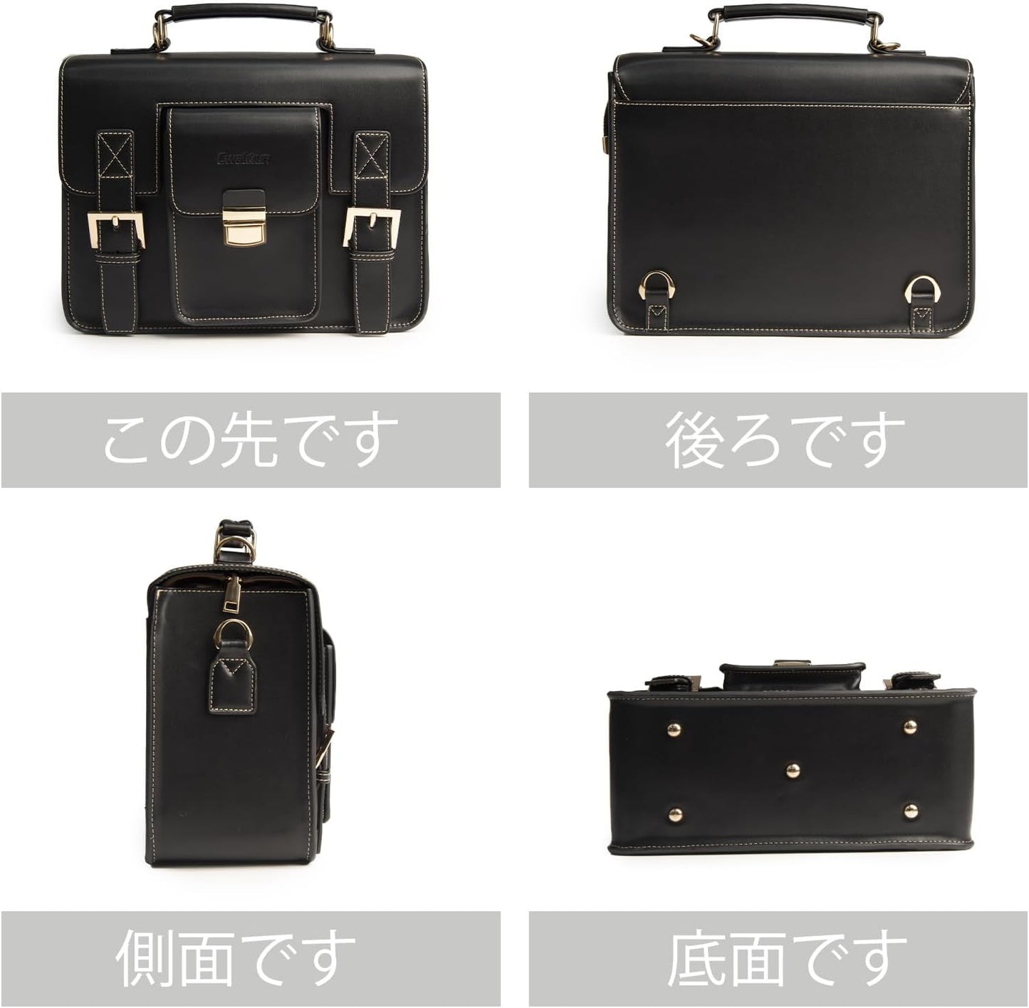 Cwatcun Camera Bag Backpack British Style SLR Camera Bag Travel Photography Bag Canon, Nikon, Sony, Fuji DSLR / Mirrorless Camera, Lens and Accessories (Black, S), black, Chinese