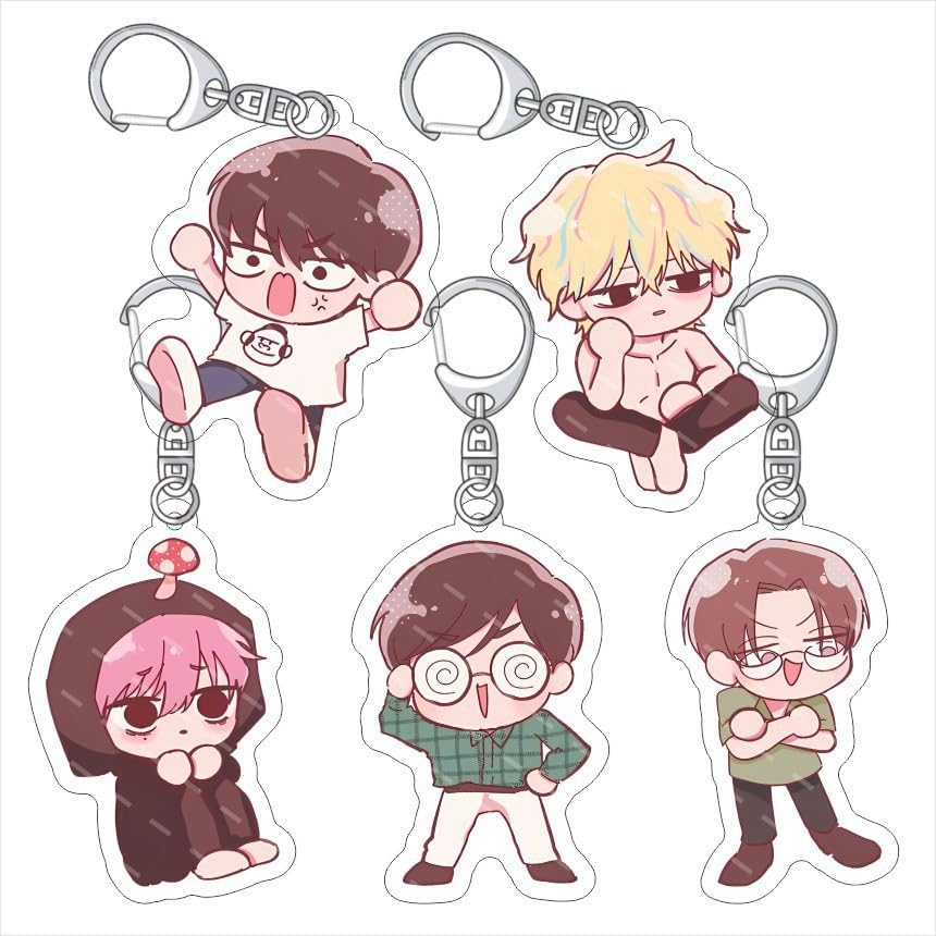 Dobokun Imadochi Fukuhara Tason Goods, Lucky Bag, Can Badge Key Holder, Card Case, Sticker, Stylish, Cute, Lightweight, Moe, Sakuri Sakaguchi, Takajito Tachibashi, Natsuki Kofii, Rentaro, Cosplay, Supporting Accessory, Daily Use, Souvenir, Ornament, Gift
