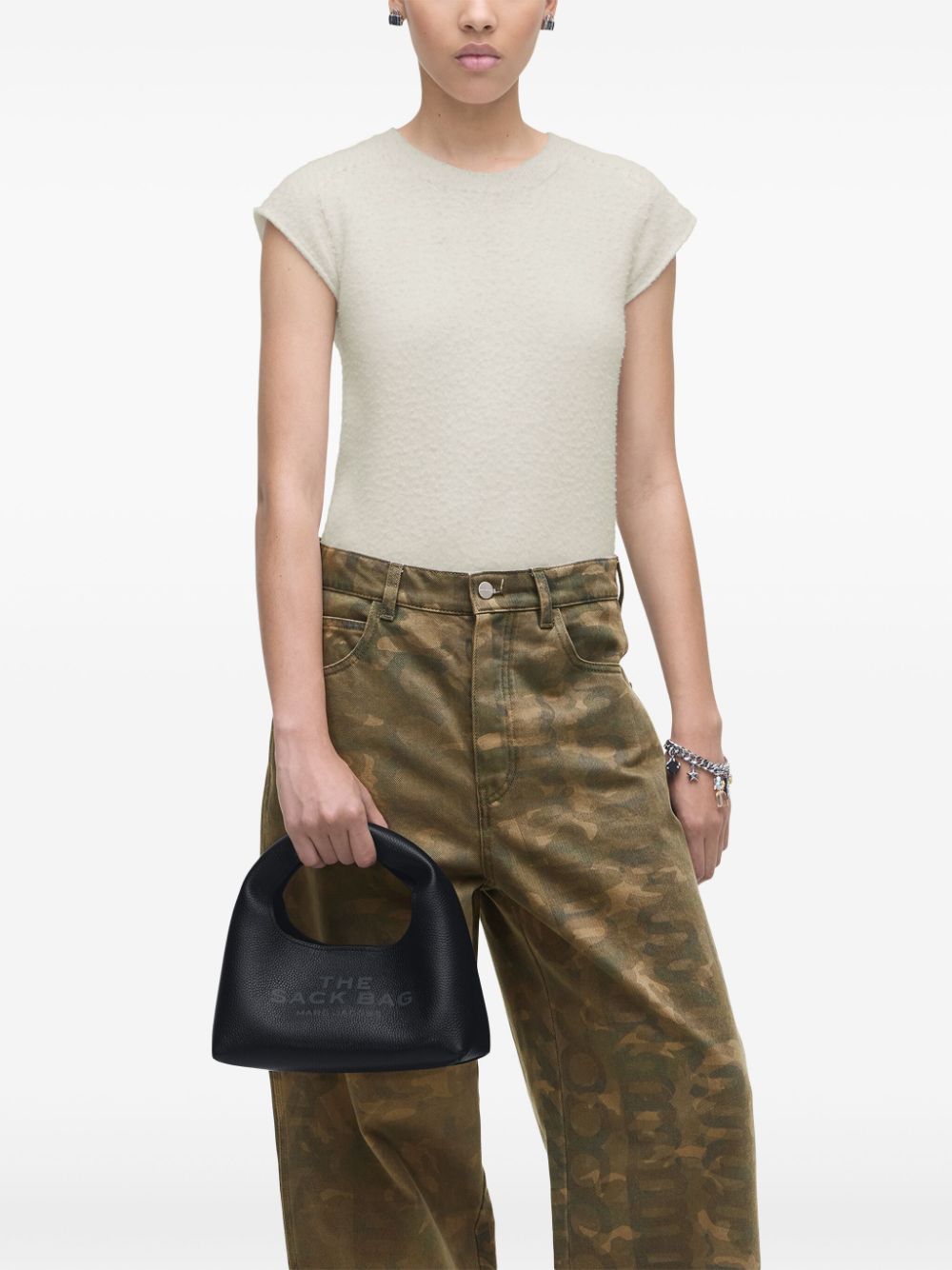 Marc マークジェイコブスサックミニレザーホーボーバッグ - Image 6