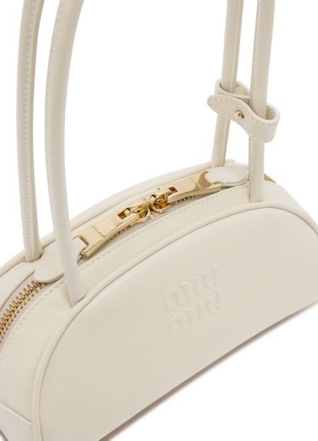 MIU MIU Small Beau half-moon leather bag - Image 6