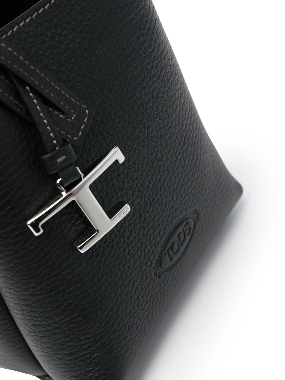 Tods トッド 'S 革のマイクロバケットバッグ - Image 6