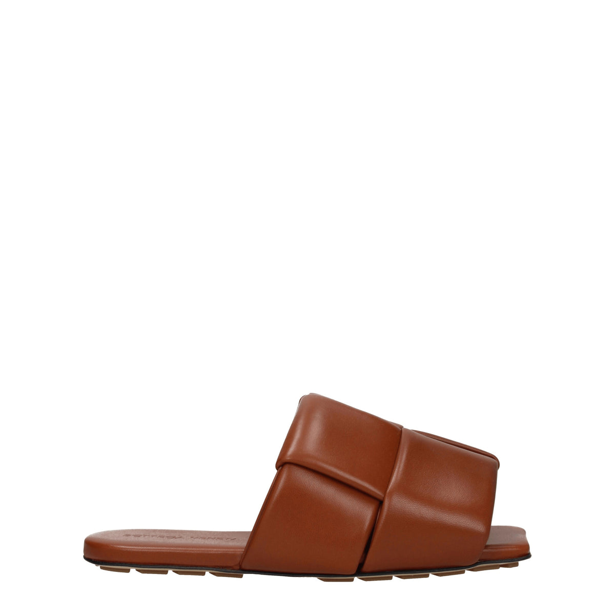 Bottega Bottega Veneta Slippers And Hooves Man Brown/Caramel Leather - Image 6
