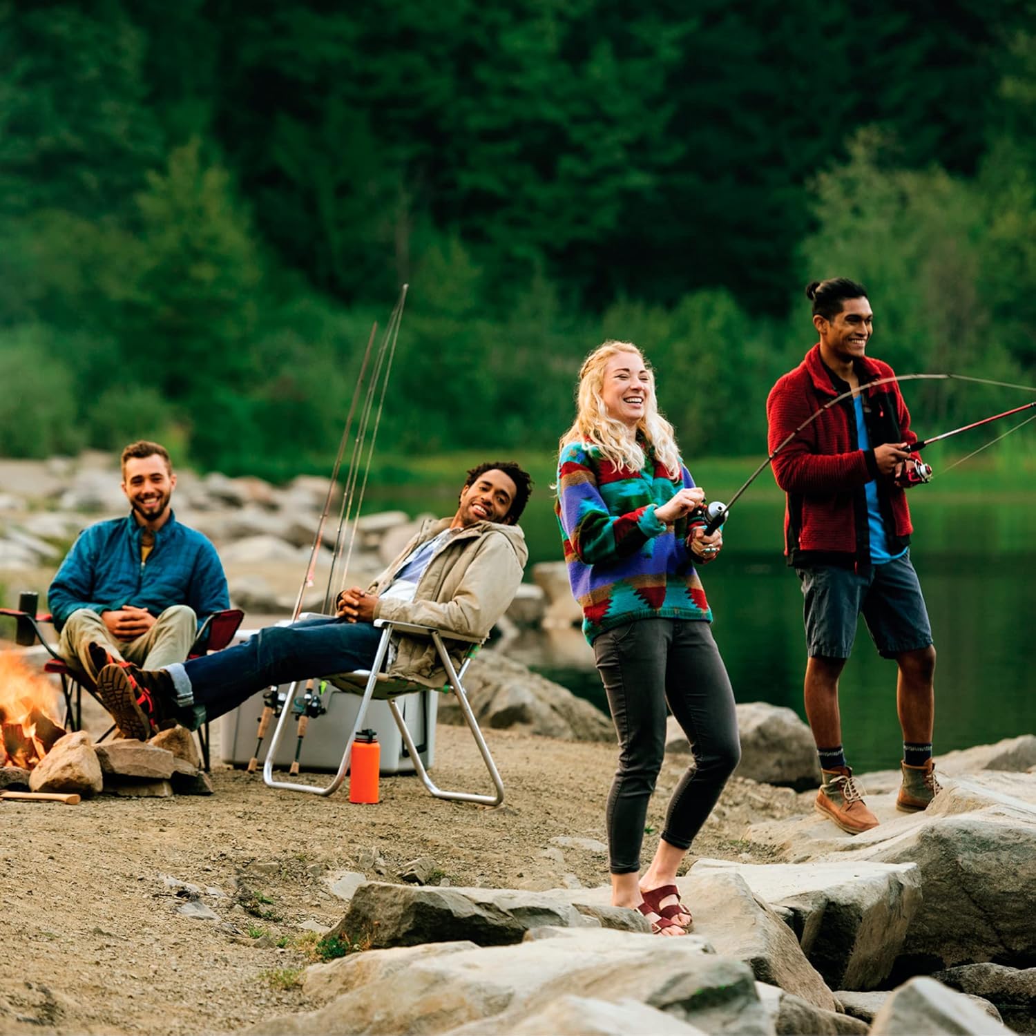 Zebco Spincast Fishing Reel 202 30 Reel Right Handed Heavy Duty All Metal Gear Stainless Steel Pickup Pin with 10lb Zebco Fishing Line Pre-Spool, Black, Clam Package