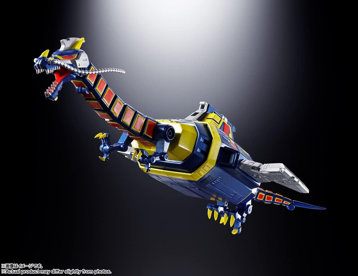 Tamashi Nations GX-106 Soul of Chogokin Space Detective Gaban Electronic Star Beast Dollar & Gilan Disc, Approx. 10.6 inches (270 mm), Diecast, ABS & POM, Pre-painted Action Figure