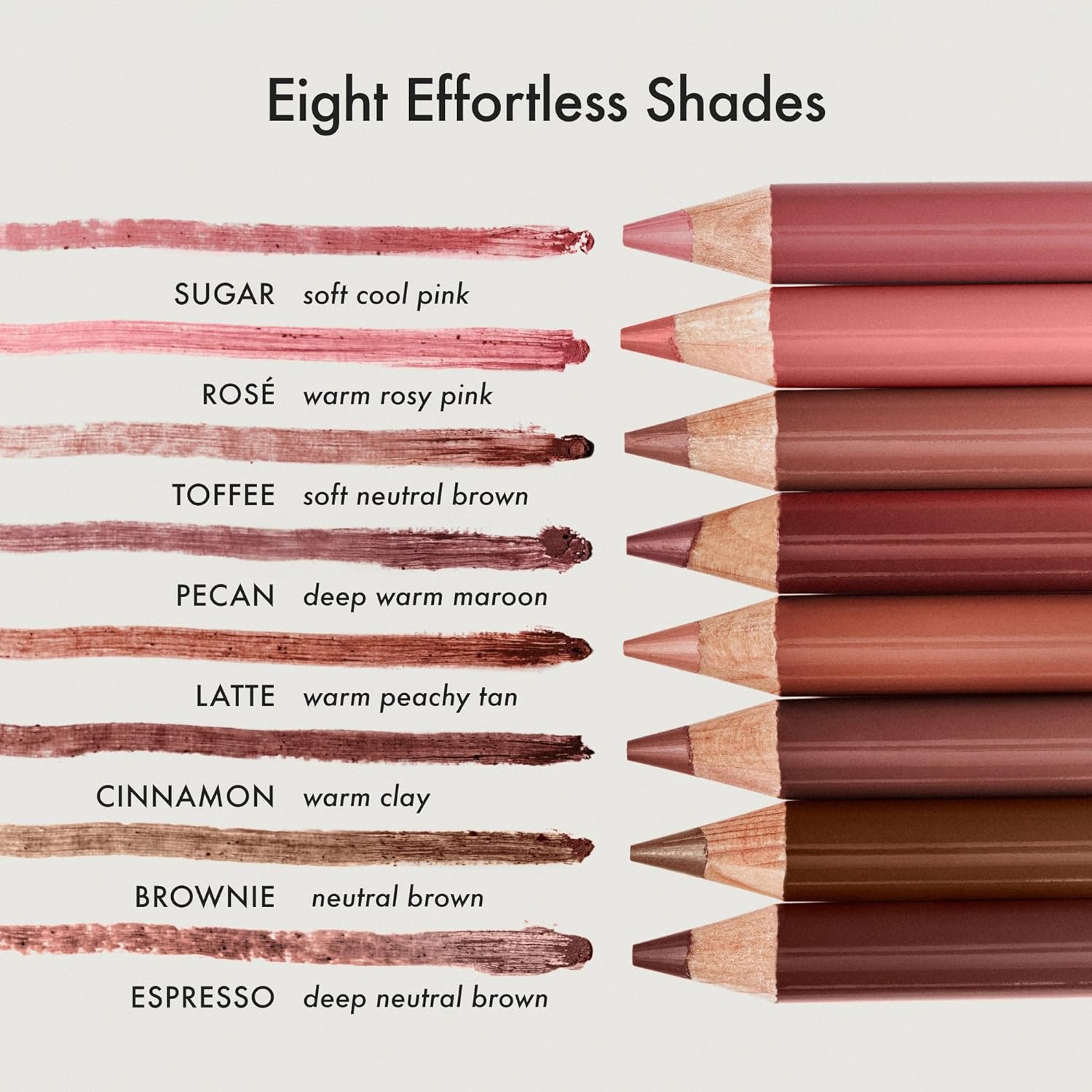 Summer Fridays SoftLine Lápiz delineador de labios, cremoso, de larga duración, mate, para definición esculpida, maquillaje infundido para cuidado de la piel con esferas de relleno hialurónico +