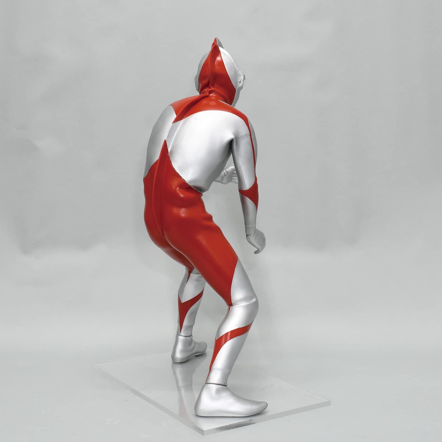 Ultraman 4571587310609 Mega Soft Vinyl Kit (A Type), Reprint Edition, Non-scale, Total Height Approx. 13.8 inches (35 cm), Soft Vinyl, Unpainted, Assembly Kit