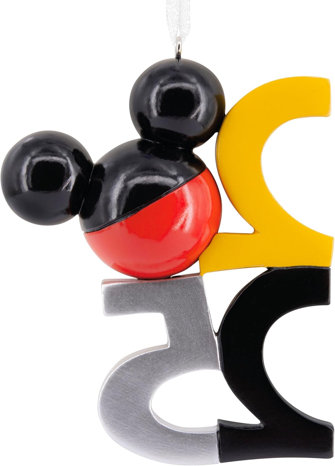 Hallmark Disney Mickey Mouse Icon 2025 Adorno Navideño Colgante, Regalos para Fans de Disney