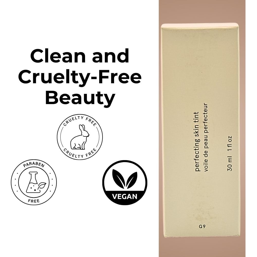 Glossier Tinte perfeccionador de la piel para una cobertura transparente de rocío - G9 - Medio cálido