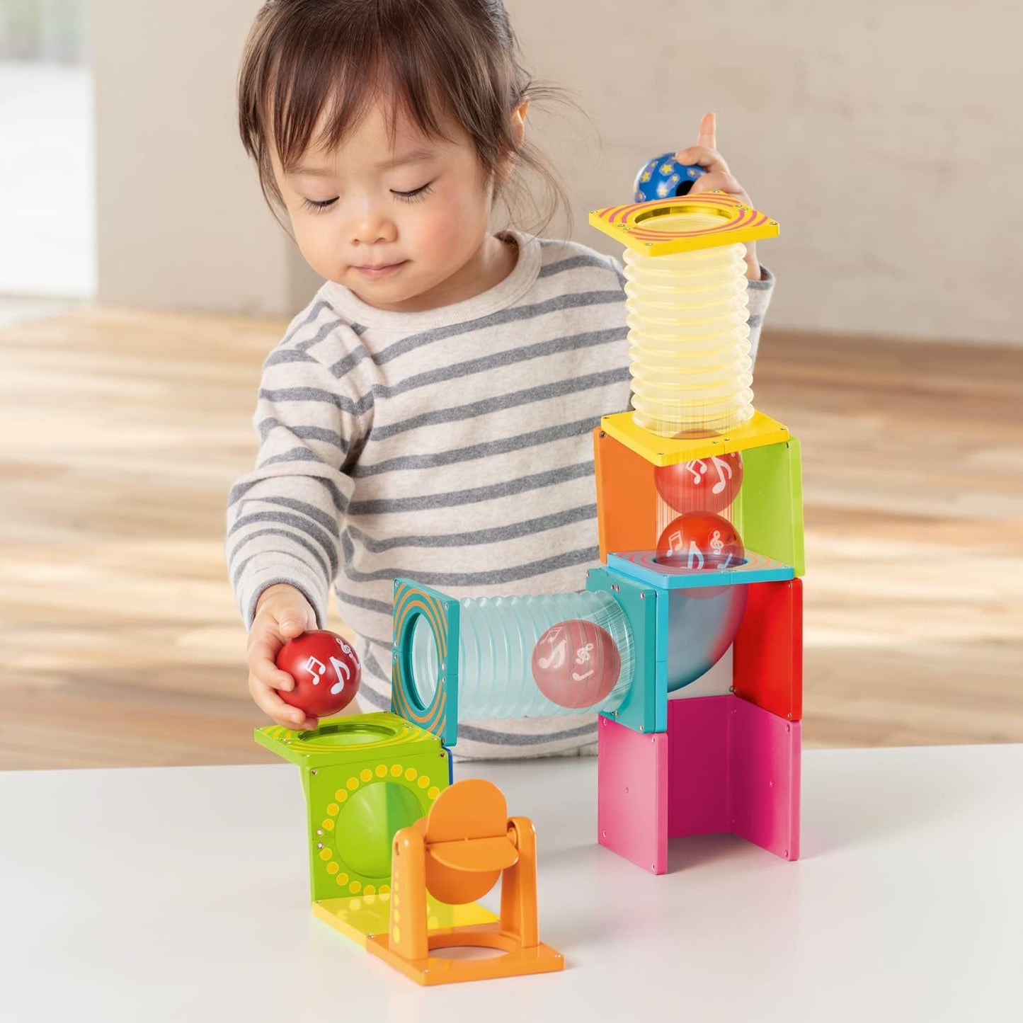 People Pythagoras Educational Ball Coaster [1.5 years] Can Be Played, Assembled, Develops Inspiration PGS-131-2023