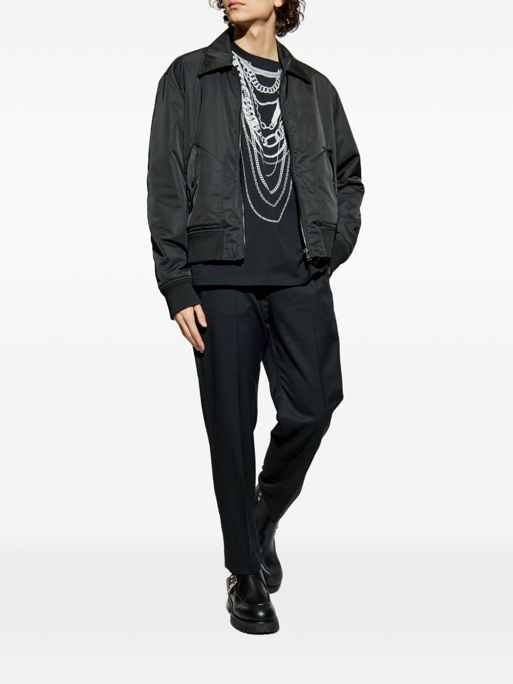 Balmain Balmain Tシャツとポロスブラック - Image 6