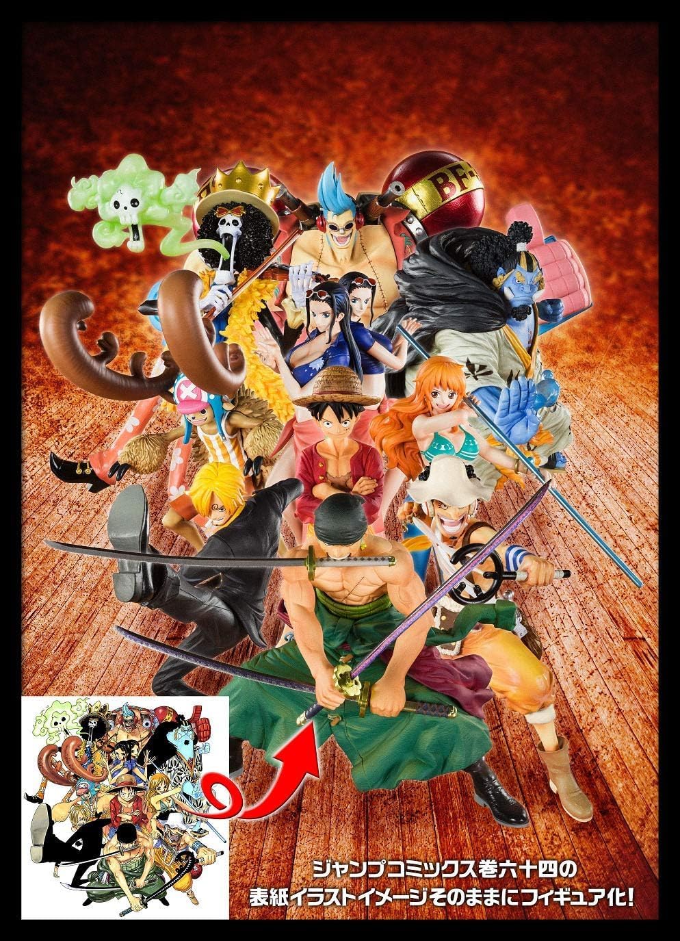 Figuarts Zero One Piece Chopper (Resale Version), Approx. 2.8 inches (70 mm), PVC & ABS, Pre-painted Action Figure