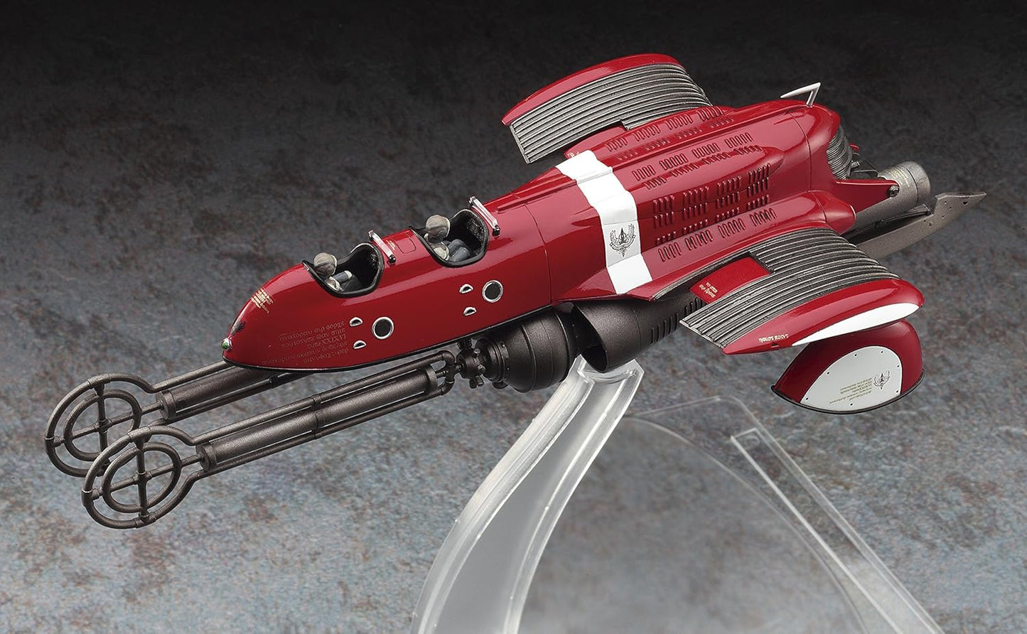 Last Exile -Ginyoku no Fam- Tatiana's Van Ship & Fam's Vespa (Plastic model kit)