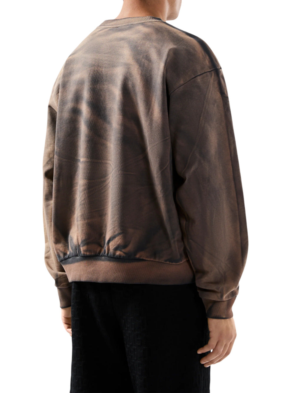 Gcds GCDSは、ロゴパッチ付きのソラル化クルネックスウェットシャツを使用しています - Image 6