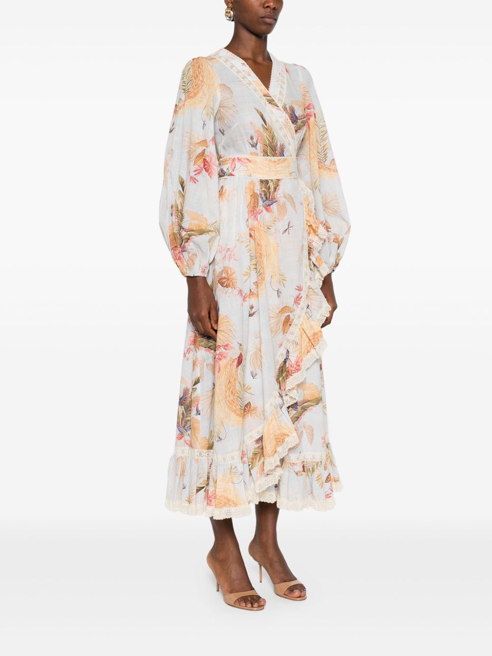 Zimmermann ZIMMERMANN ASCENSION印刷MIDIドレス - Image 6