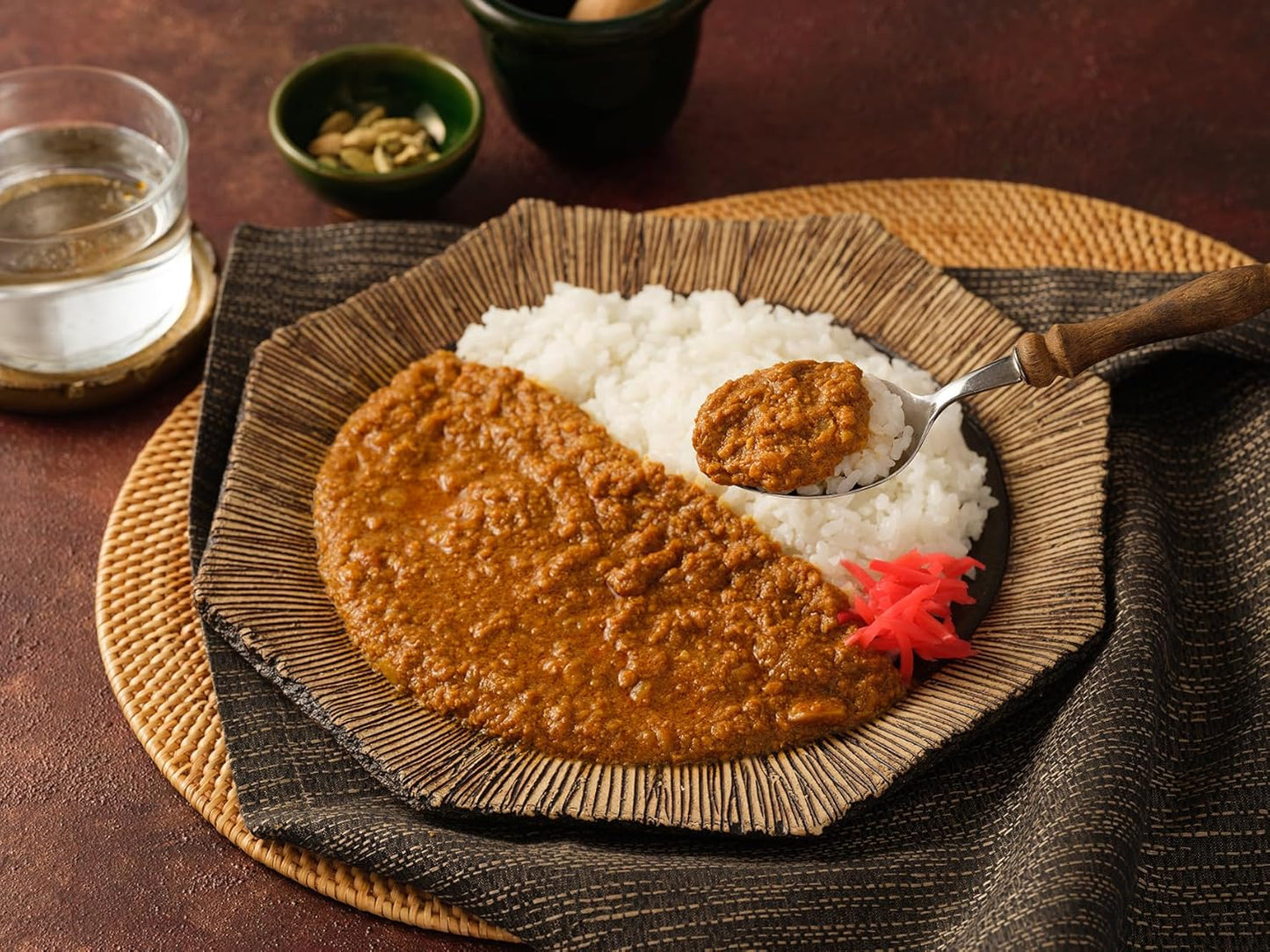 MCC Hitohiro Ono Curry with Birds Skin, Kima Curry, 7.1 oz (200 g) x 5 Packs