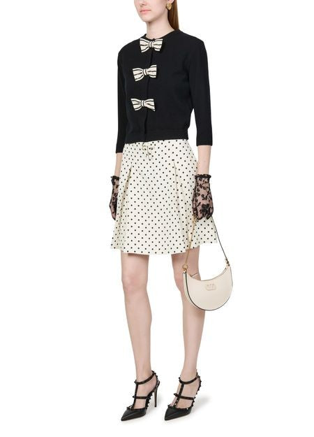 VALENTINO GARAVANI Polka dot printed mini skirt - Image 6