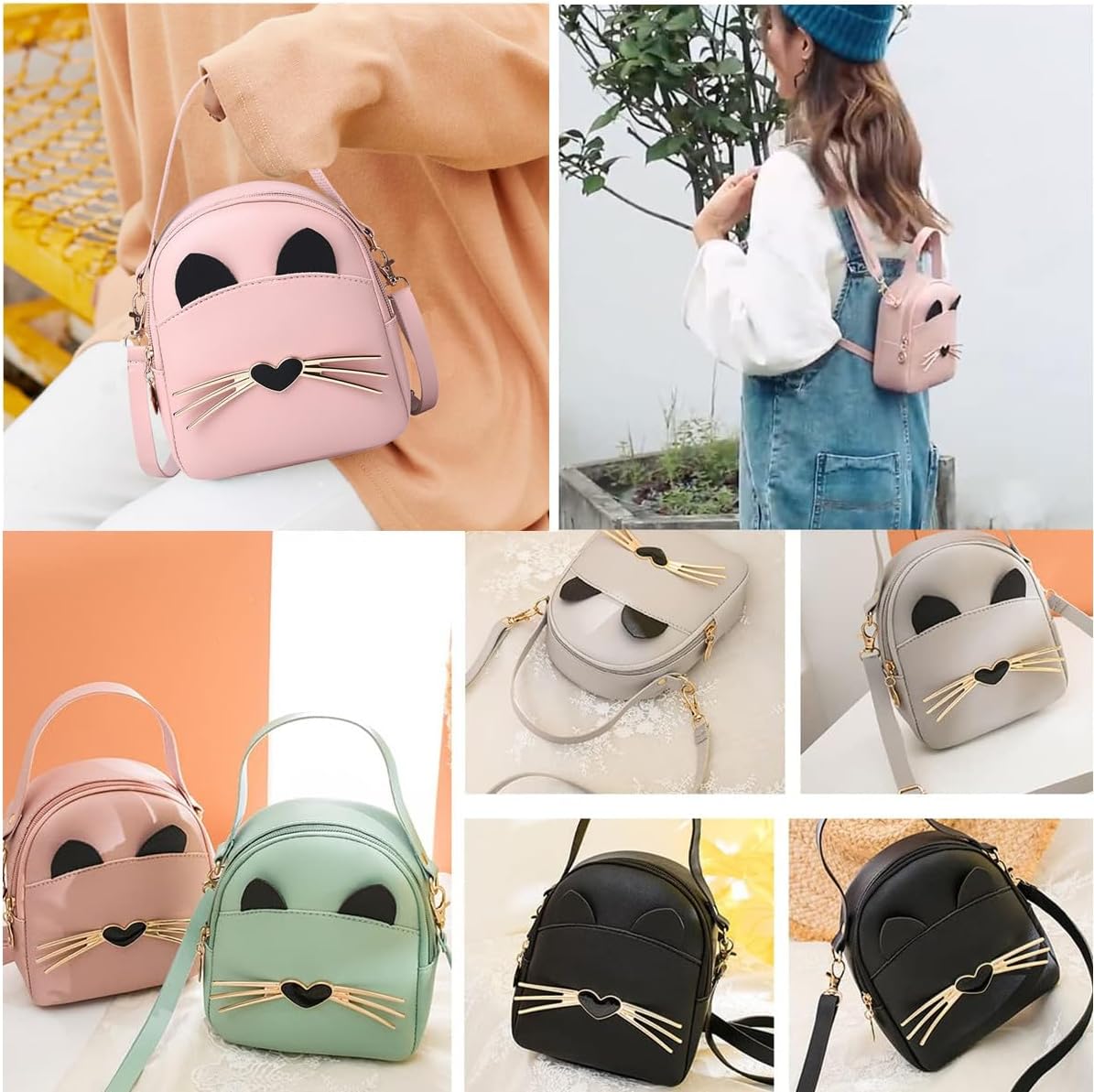Girls Princess Shoulder Bag, Fashionable Mini Shoulder Bag Nice Small Handbags Shoulder Bags Little Girl Birthday Christmas Gift (Pink)