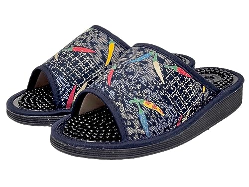 Daiming Shokai Women's Health Sandals, Japanese Pattern, Japanese Style, Slippers, Made in Japan