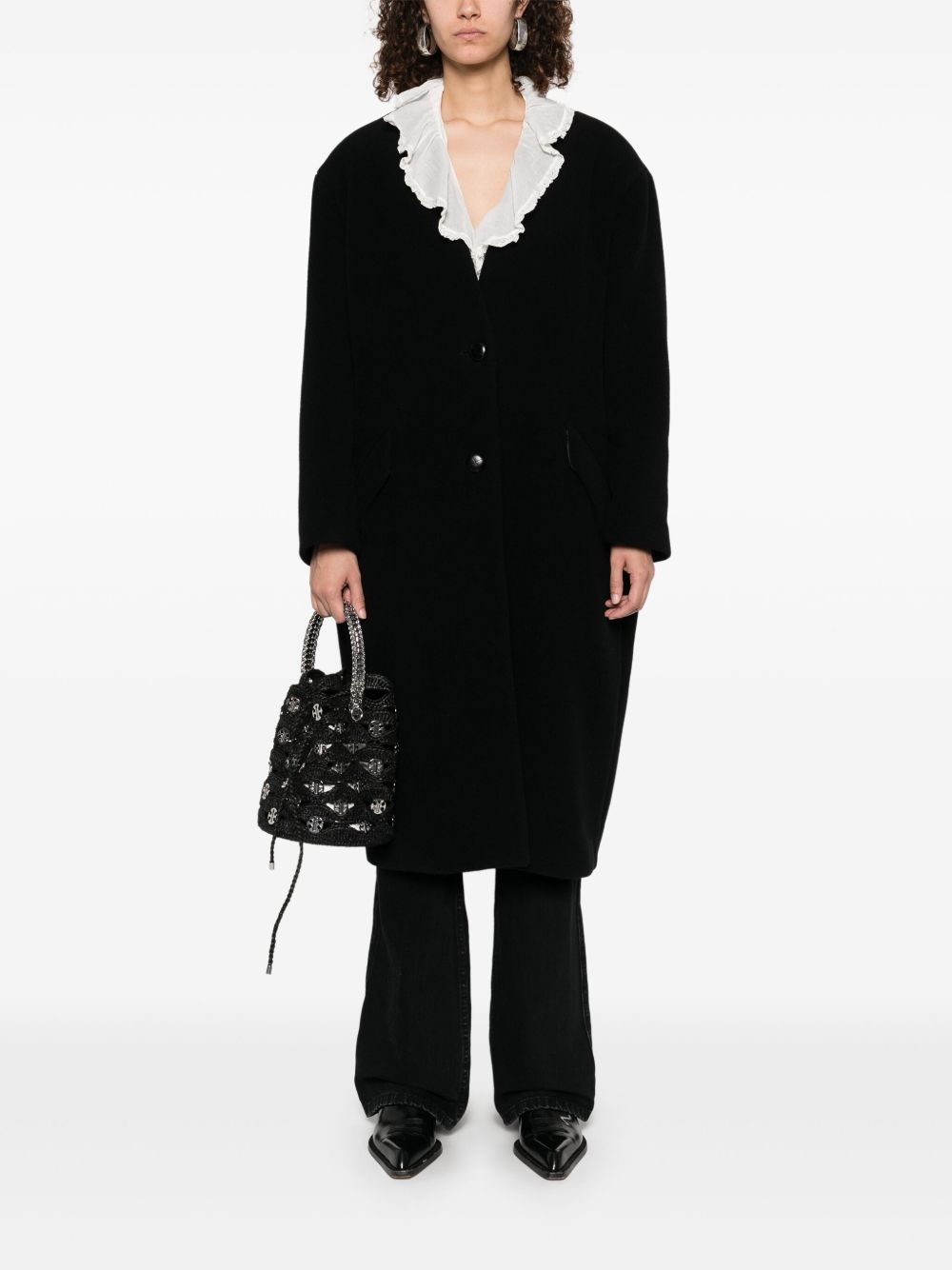 Isabel イザベル・マラン・フローレン・ウールのコート - Image 6