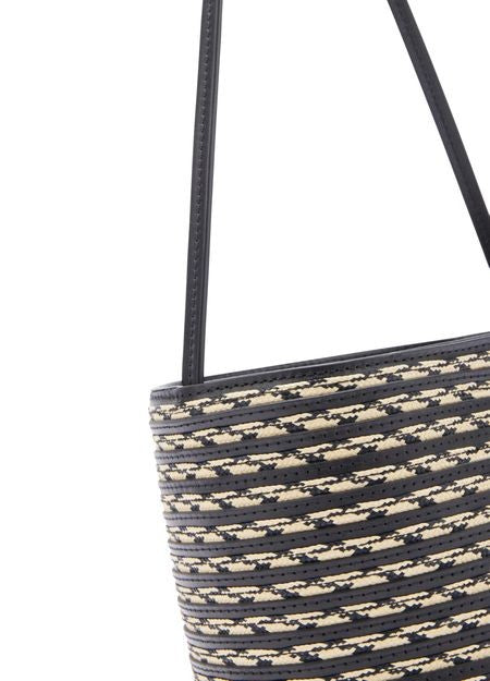 THE ROW N/S Beau small raffia bucket bag - Image 6