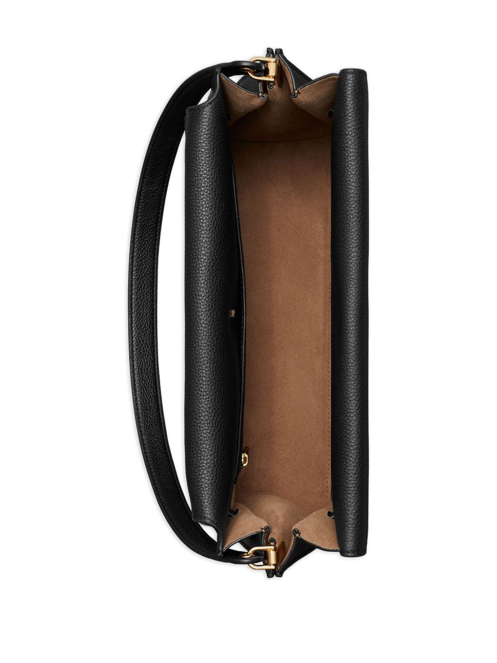 Tory Tory Burch Lee Radziwill大きな革のハンドバッグ - Image 6