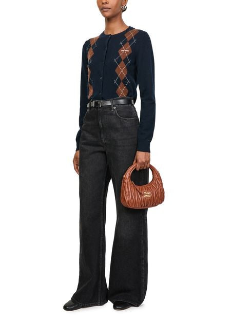 MIU MIU Argyle cashmere cardigan - Image 6