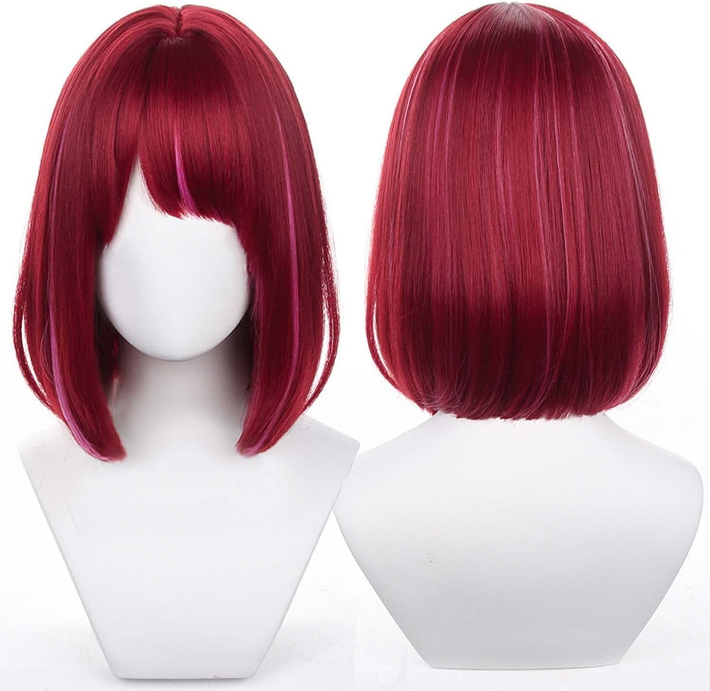 LVMEY Arima Kana Cosplay Wig, Disguise, Heat Resistant Wig, Cosplay Costume, Accessory for Cosplay, Includes Wig Net, Comic Event, Halloween, Christmas, Cultural Festivals, Festivals, School Festivals