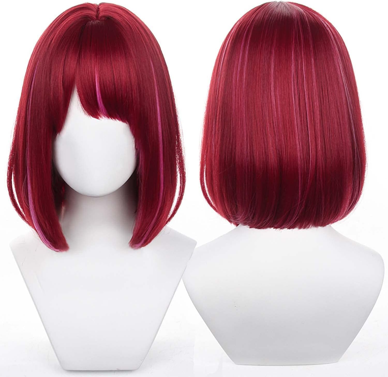 LVMEY Arima Kana Cosplay Wig, Disguise, Heat Resistant Wig, Cosplay Costume, Accessory for Cosplay, Includes Wig Net, Comic Event, Halloween, Christmas, Cultural Festivals, Festivals, School Festivals