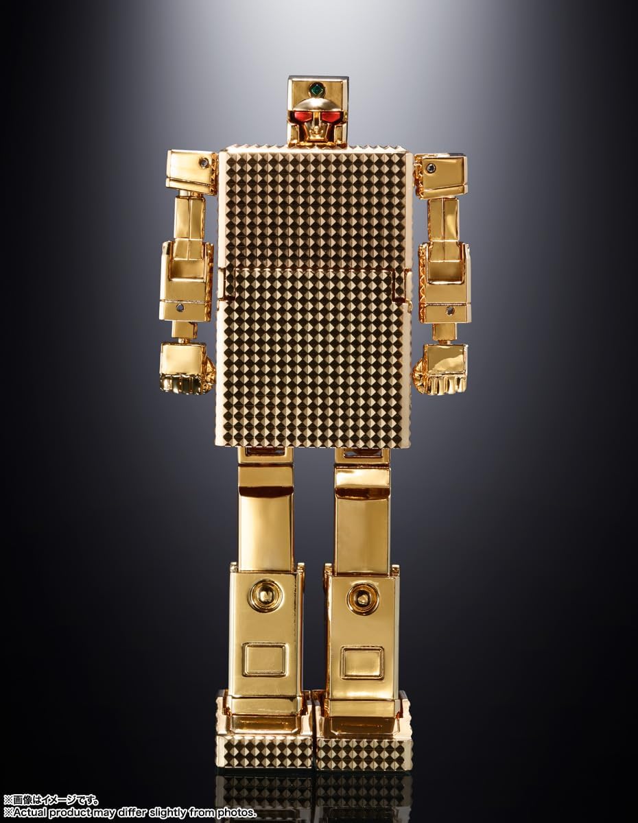 Tamashi Nations Soul of Chogokin GX-32SP Golden Warrior Gold Lightan Chookin 50th Version, Approx. 5.1 inches (130 mm), PVC, ABS & Diecast, Pre-painted Action Figure