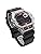 Casio Sports Gear Digital Men's Wristwatch, 60 Lap Memory Function, WS-1400H Series, Overseas Model, Silver x Black WS-1400H-1BV
