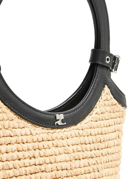COURREGES Holy raphia handbag - Image 6