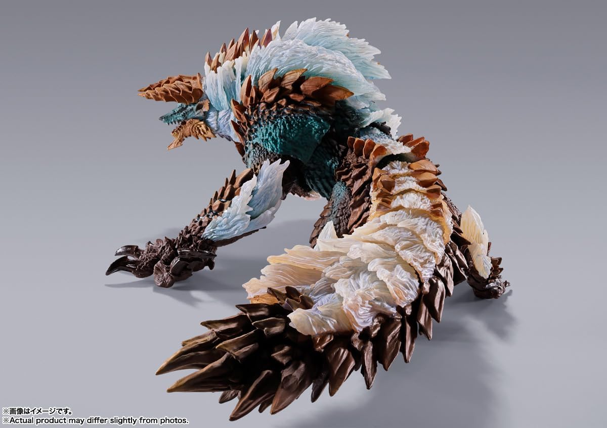 S.H. MonsterArts Monster Hunter Jinooga -20th Anniversary Edition, Approx. 11.2 inches (285 mm), PVC & ABS, Pre-painted Action Figure