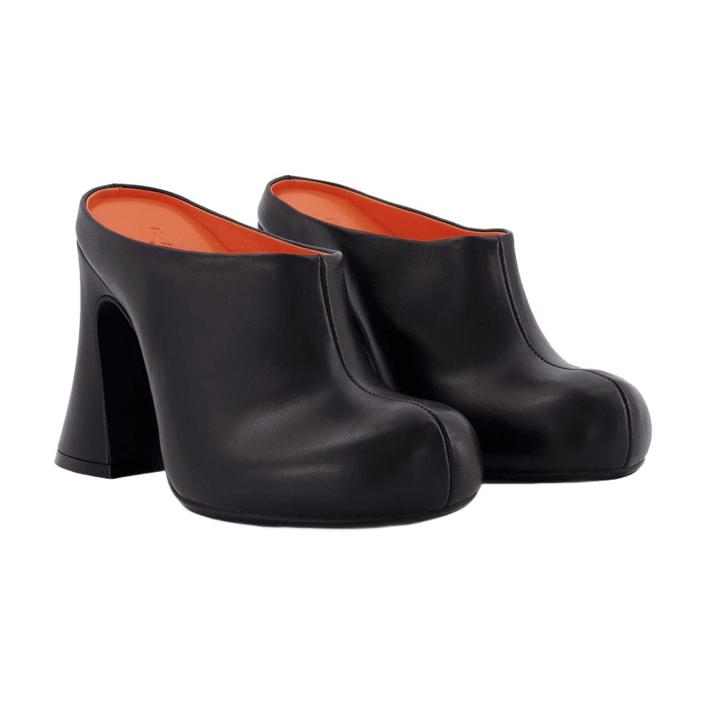 Marni ブラックレザーのファスベットヒール10 - Image 6