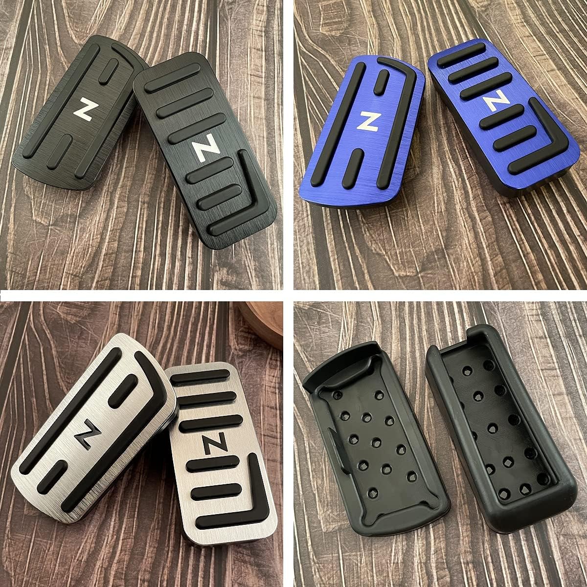 YANMW NBOX Pedal Cover, Brake Pedal, Compatible with Honda nbox n-box N-WGN N-WGN N-Wagon, NBOX Custom N-VAN Aluminum Foot Pedal, Brake Axle Cover, N-BOX JF5, JF6, Easy Installation (Black)