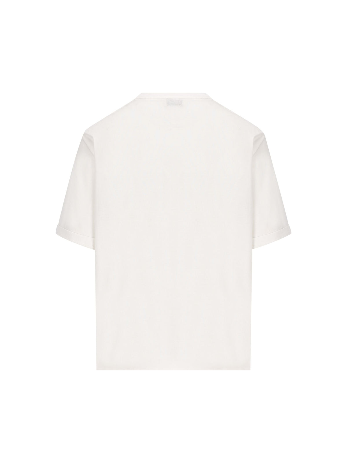 Saint セントローランTシャツ女性オーガニックコットンホワイト - Image 6