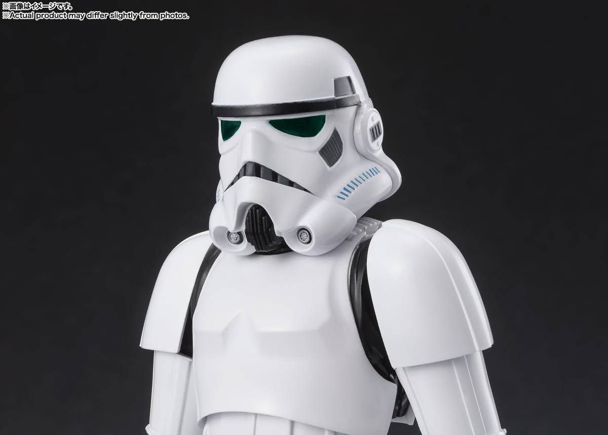 BANDAI SPIRITS S.H. Figuarts Star Wars Stormtrooper Classic Ver., Approx. 5.9 inches (150 mm), ABS & PVC Pre-painted Action Figure