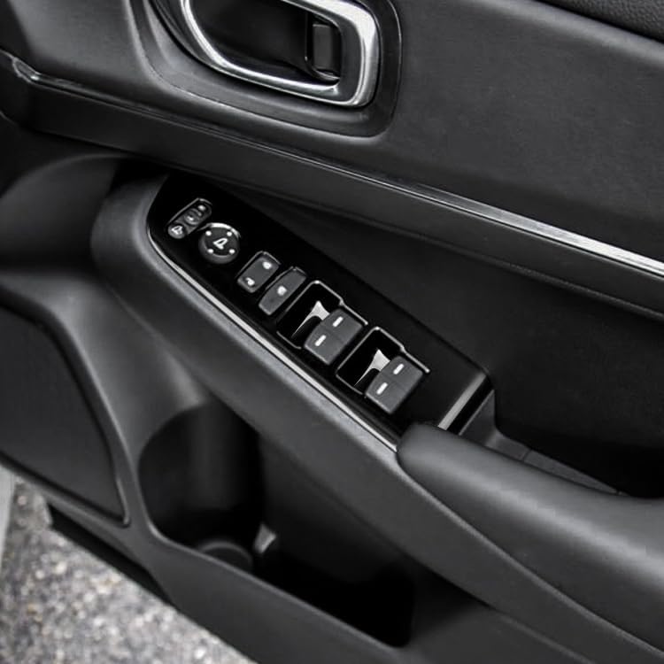 [GIKAKU] Honda Vezel New VEZEL RV3 / RV4 / RV5 / RV6 Accessory Parts Window Switch Panel Door Switch Panel Interior Panel Interior Parts (Piano Black)
