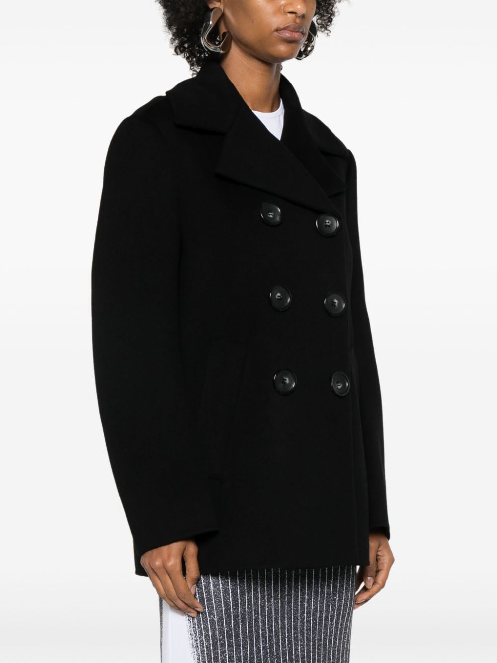 Sportmax SportMax Pre Wool Coat - Image 6