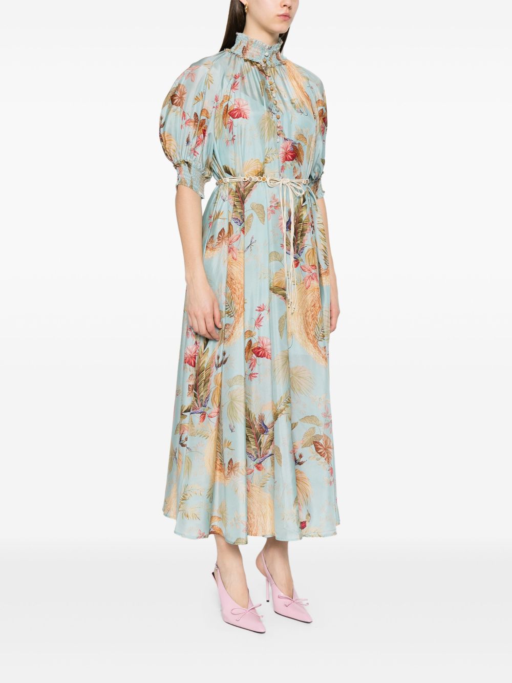 Zimmermann Zimmermann Ascensionプリントシルクドレス - Image 6