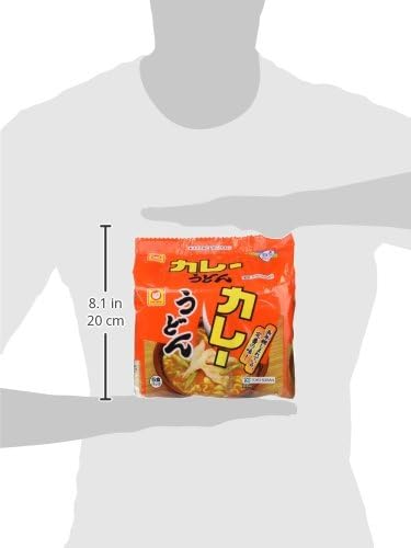 Maru-chan Curry Udon Noodles, Sweet 5 Servings