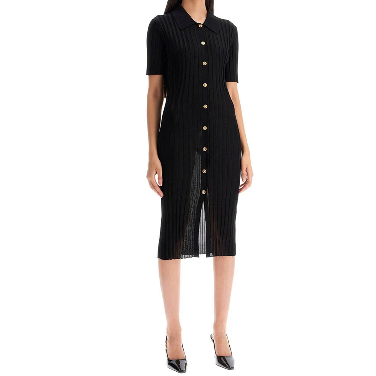 Versace ヴェルサーチヴェルサーチニットミニドレス - Image 6