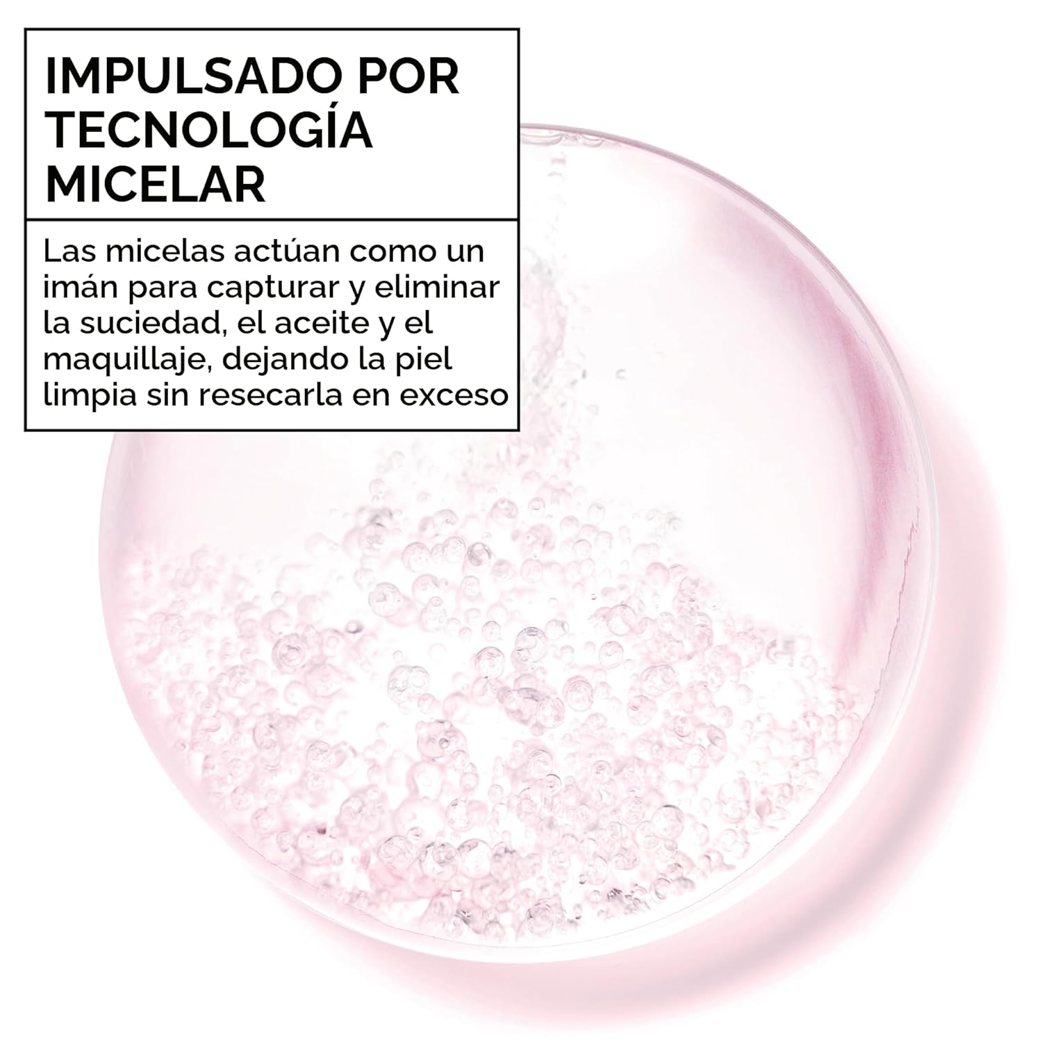 Agua micelar Garnier, limpiador facial hidratante y desmaquillante, adecuada para pieles sensibles, vegana, sin crueldad animal, 13.5 fl oz (400mL), 1 unidad