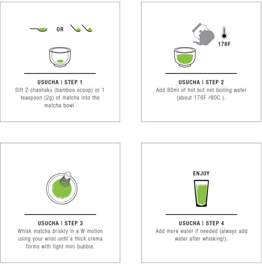 Organic Yaomi Matcha Powder 100g - Ceremony Grade Green Tea, First Harvest, Ichiban Tea, Premium Quality, Sugar-Free, Vegan, Gluten Free, Pure Japan